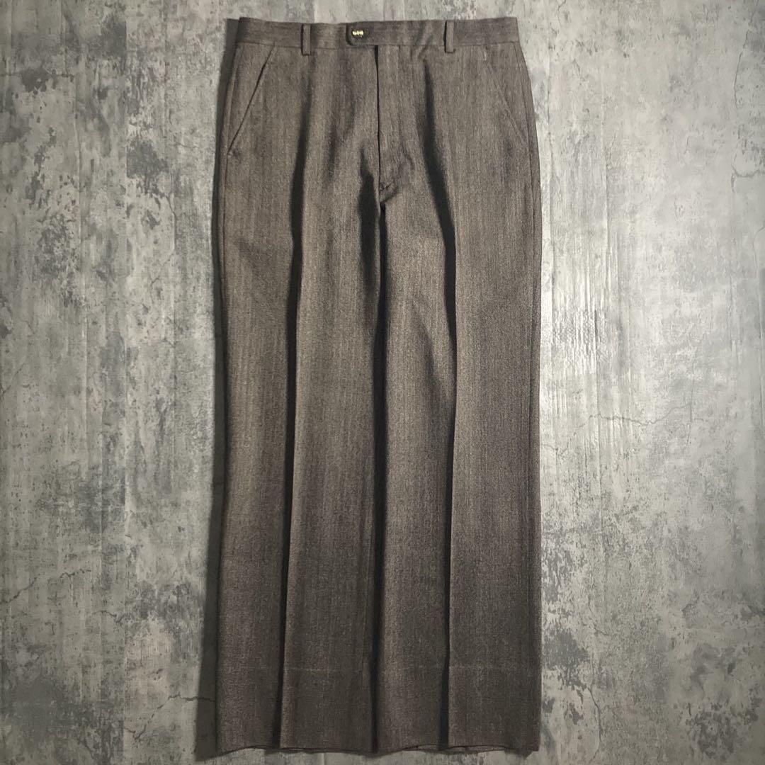 【希少】Christian Dior 極上 ヘリンボーン織 セットアップスーツ