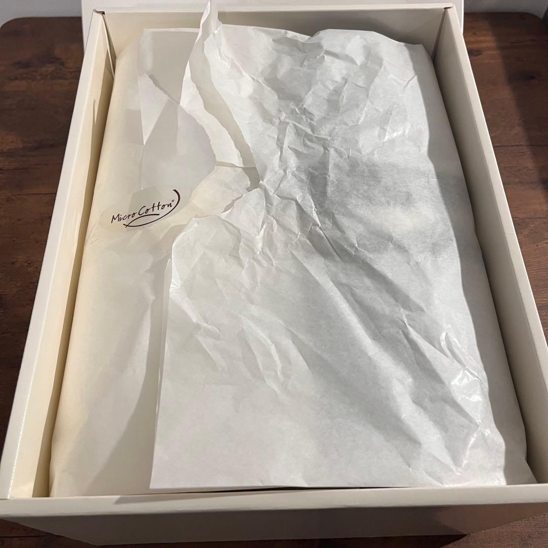 Moor Cotton luxuryバスタオル 白と黒2枚セット