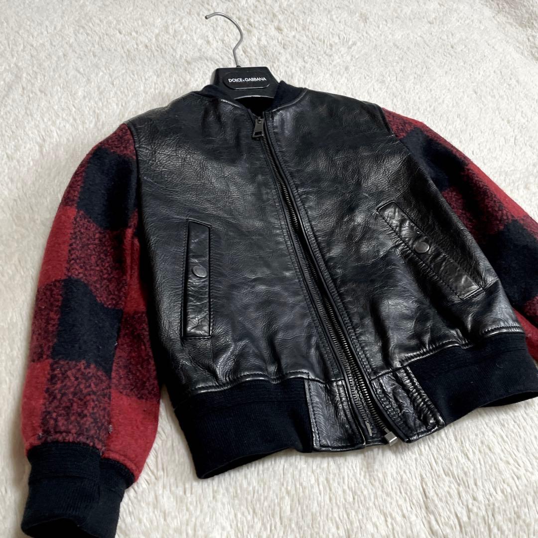 美品 BURBERRY バーバリー 牛革 チェック 切り替え レザーショルダー