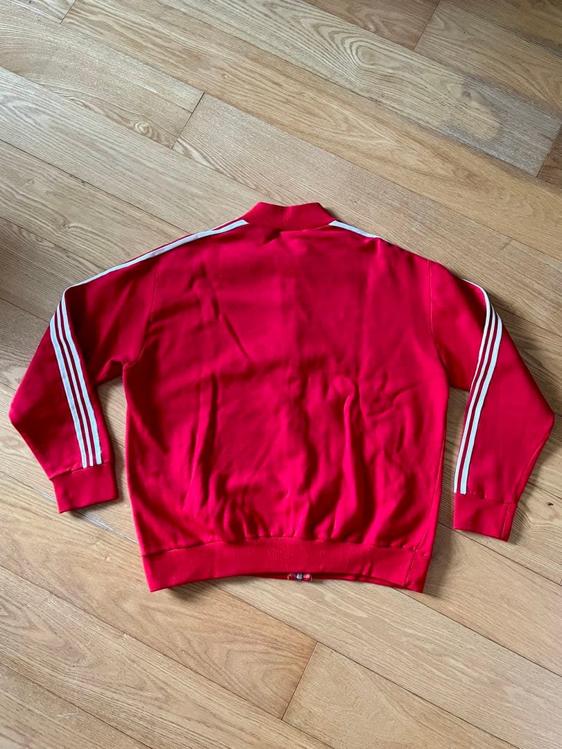 60s adidas 地球儀 ジャージ ワールドマーク VENTEX ビンテージ