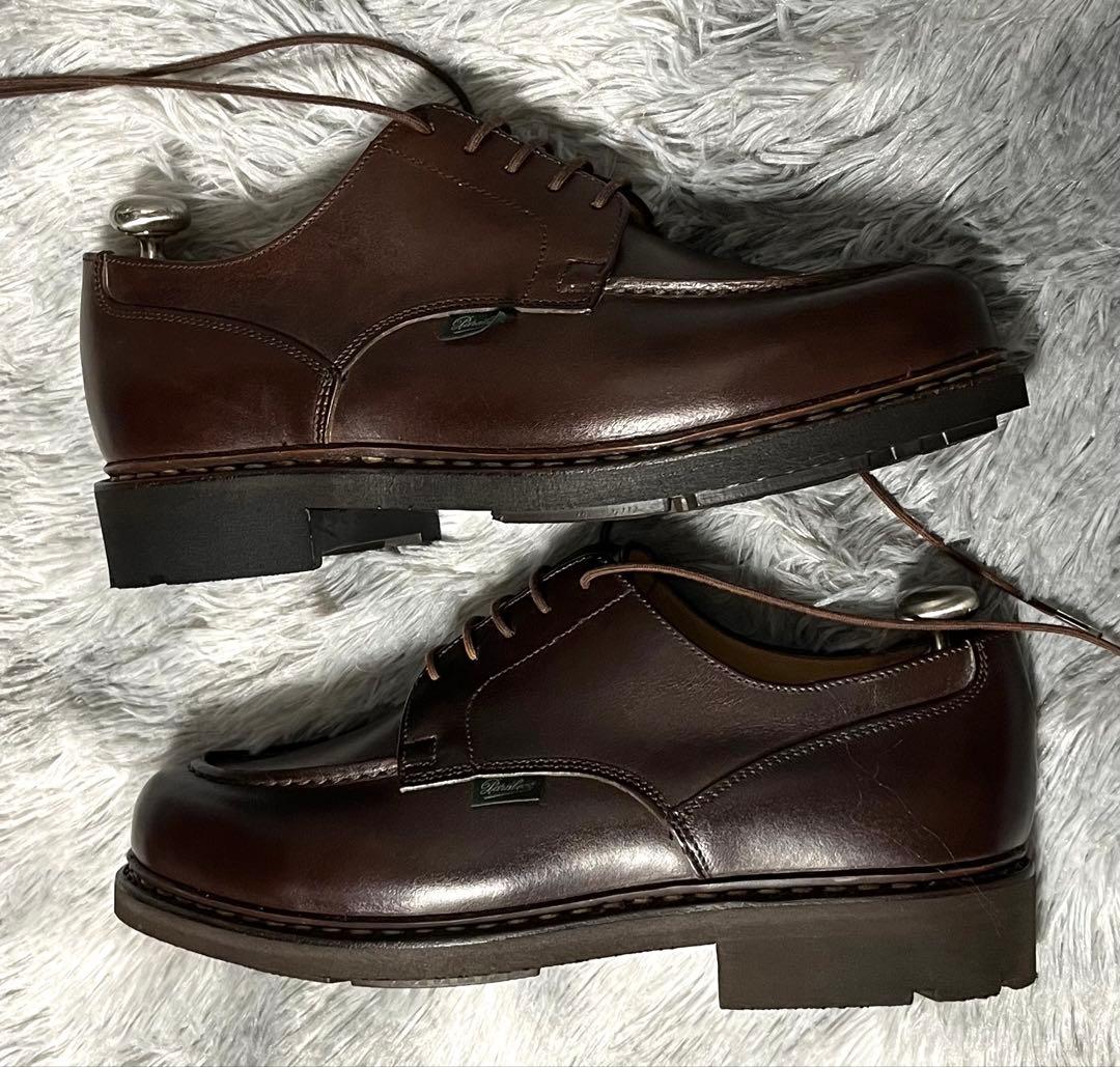 パラブーツParabootシャンボード、カフェ、7.0（25.5〜26.0相当）