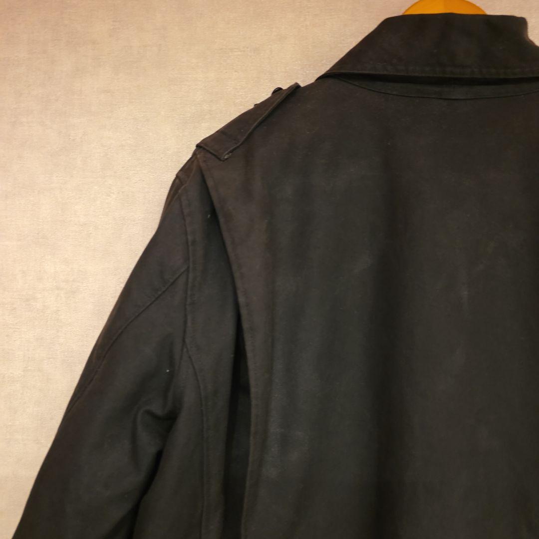 90s POLO RALPH LAUREN オイルドハンティングジャケット　黒