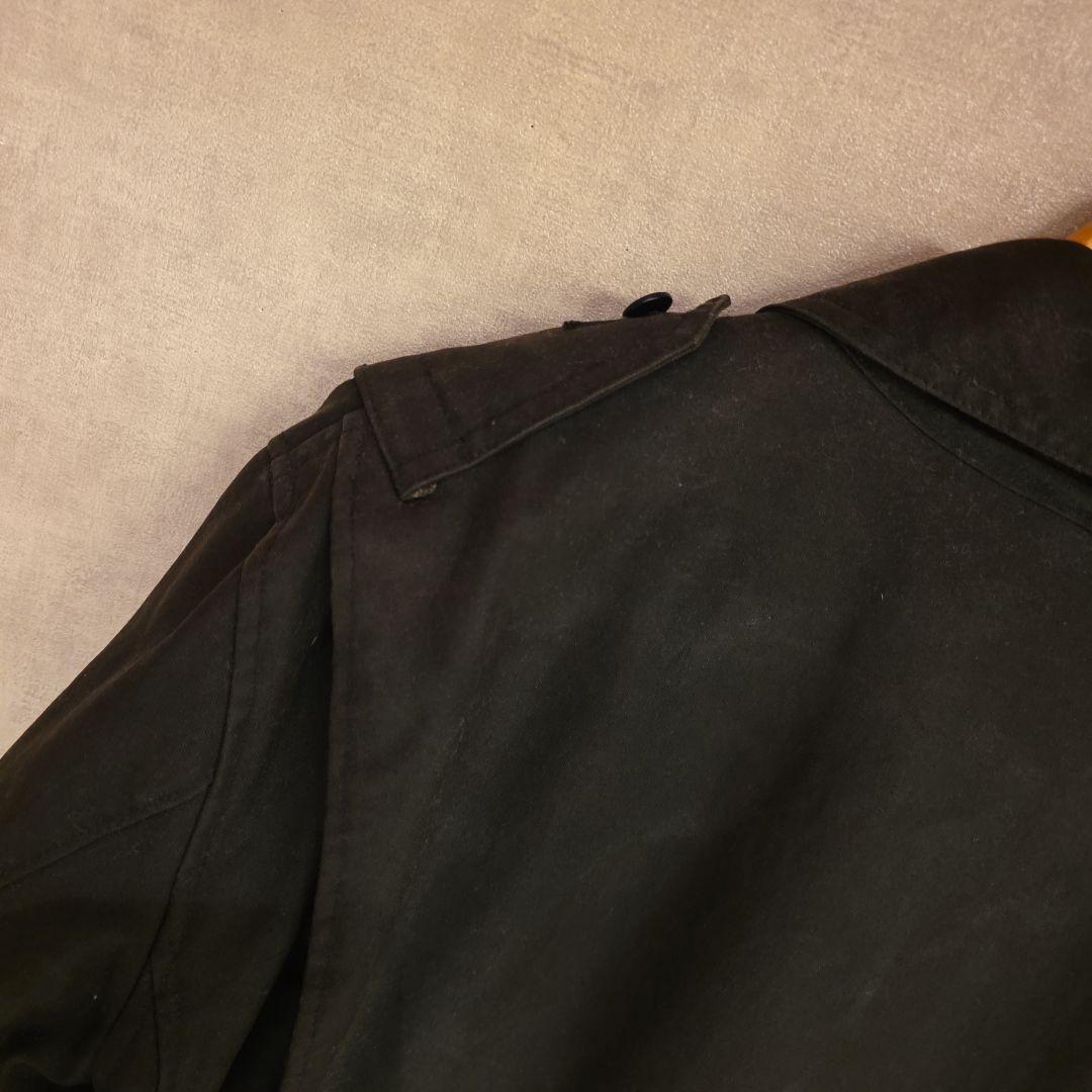 90s POLO RALPH LAUREN オイルドハンティングジャケット　黒