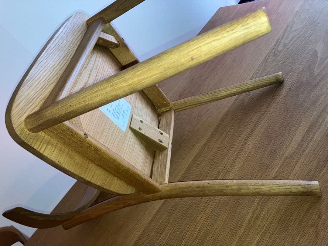 無印良品 REAL FURNITURE オーク無垢材チェア A