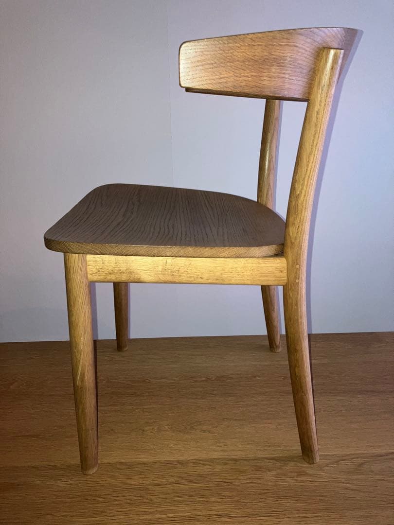 無印良品 REAL FURNITURE オーク無垢材チェア A