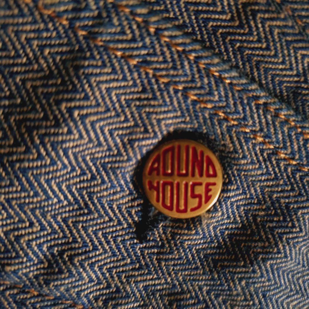 ネペンテス別注 ROUND HOUSE ヘリンボーン カバーオール USA製