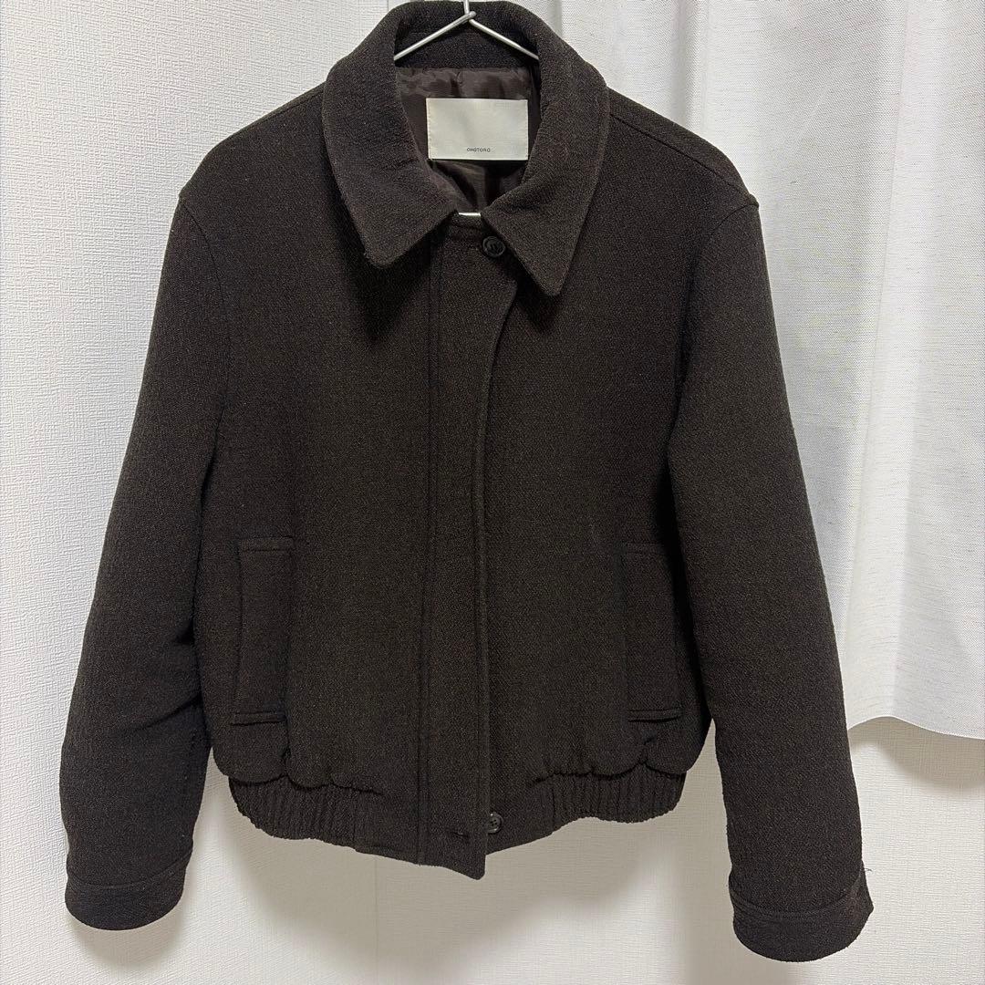 ジャケット・アウター OHOTORO Manish wool Blouson brown