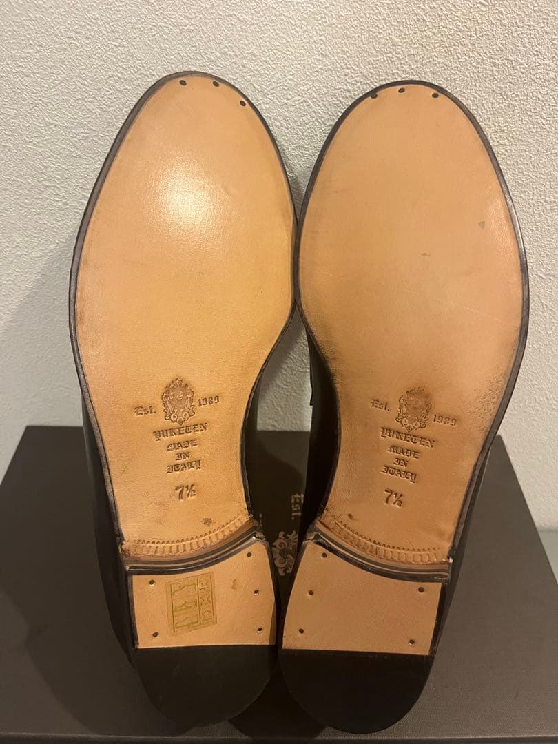 新品！【YUKETEN】 \"Modello 6\" 70s Loafer 黒