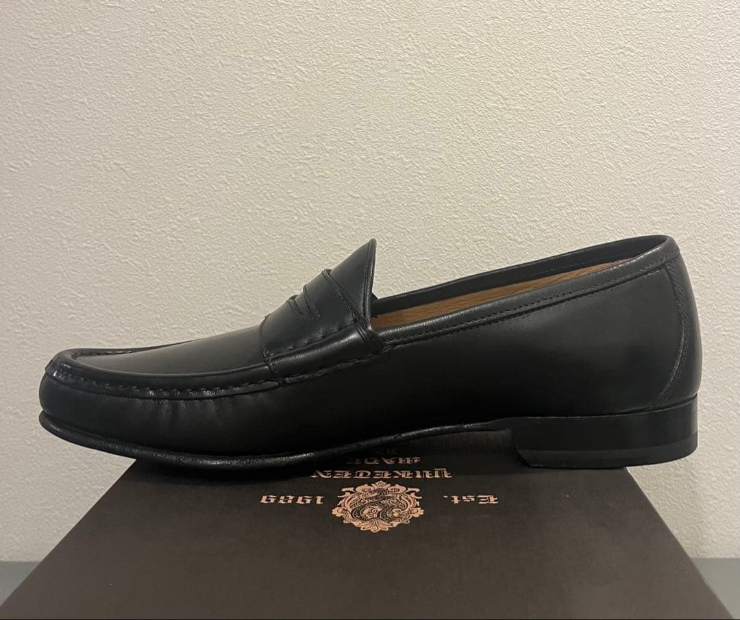 新品！【YUKETEN】 \"Modello 6\" 70s Loafer 黒