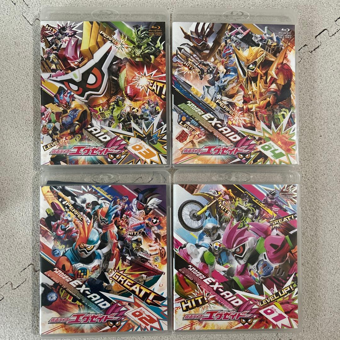 仮面ライダー　エグゼイド　DVD Blu-ray 7本　セット