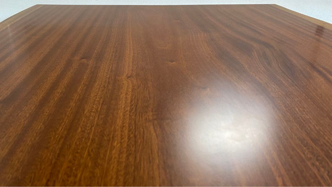 ブラックウォールナット　無垢材　ローテーブル　レア物　高級板　座卓　胡桃