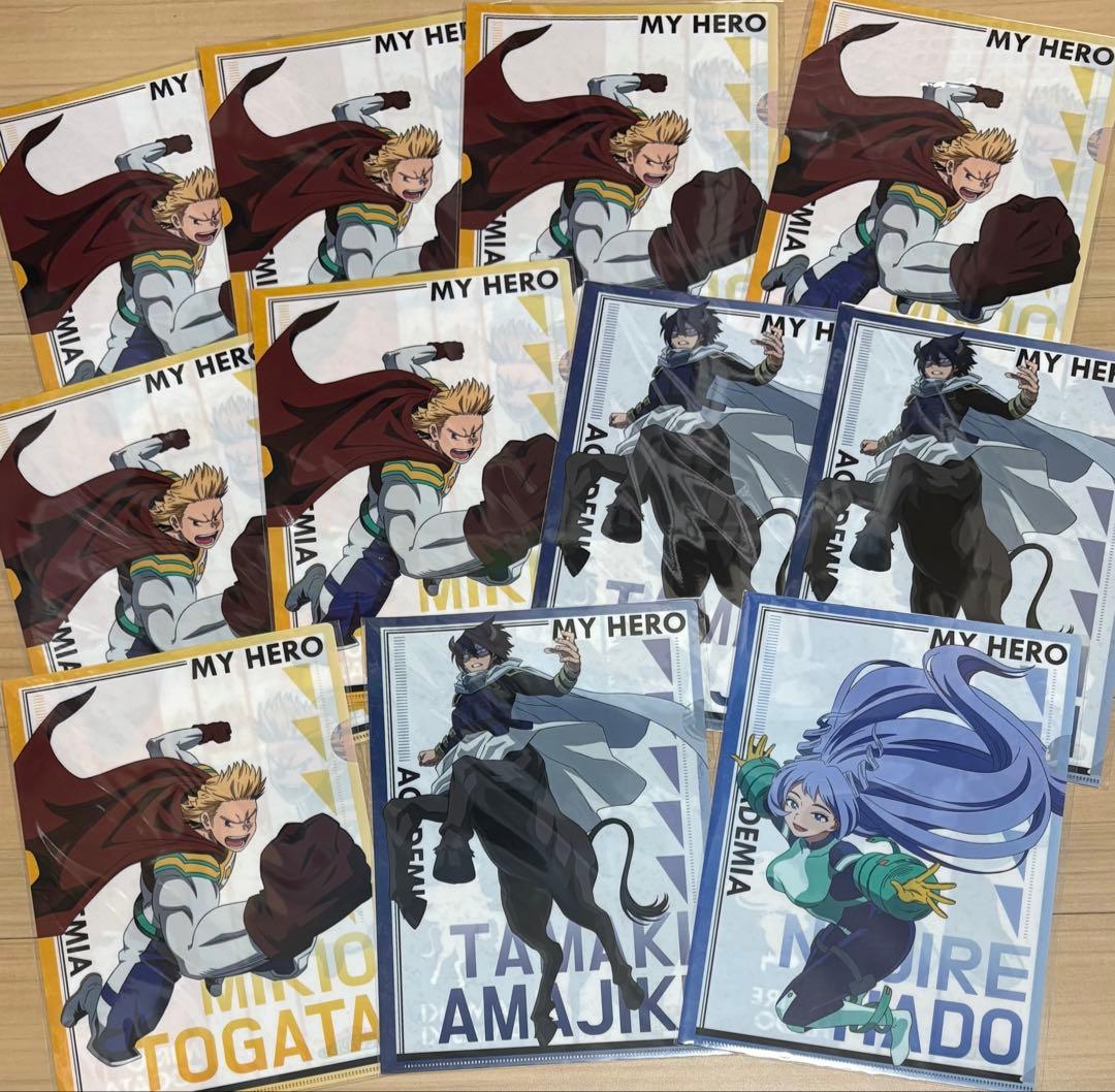 僕のヒーローアカデミア ヒロアカ クリアファイル まとめ売り　新規ビジュアル