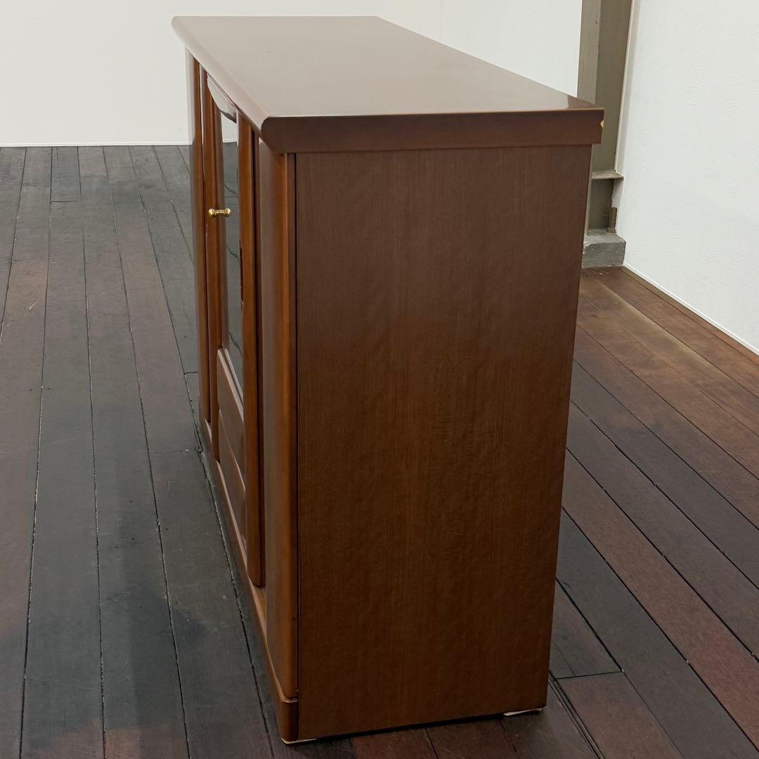 H21K34 武富家具 TAKEDOMI アンティーク調 キャビネット