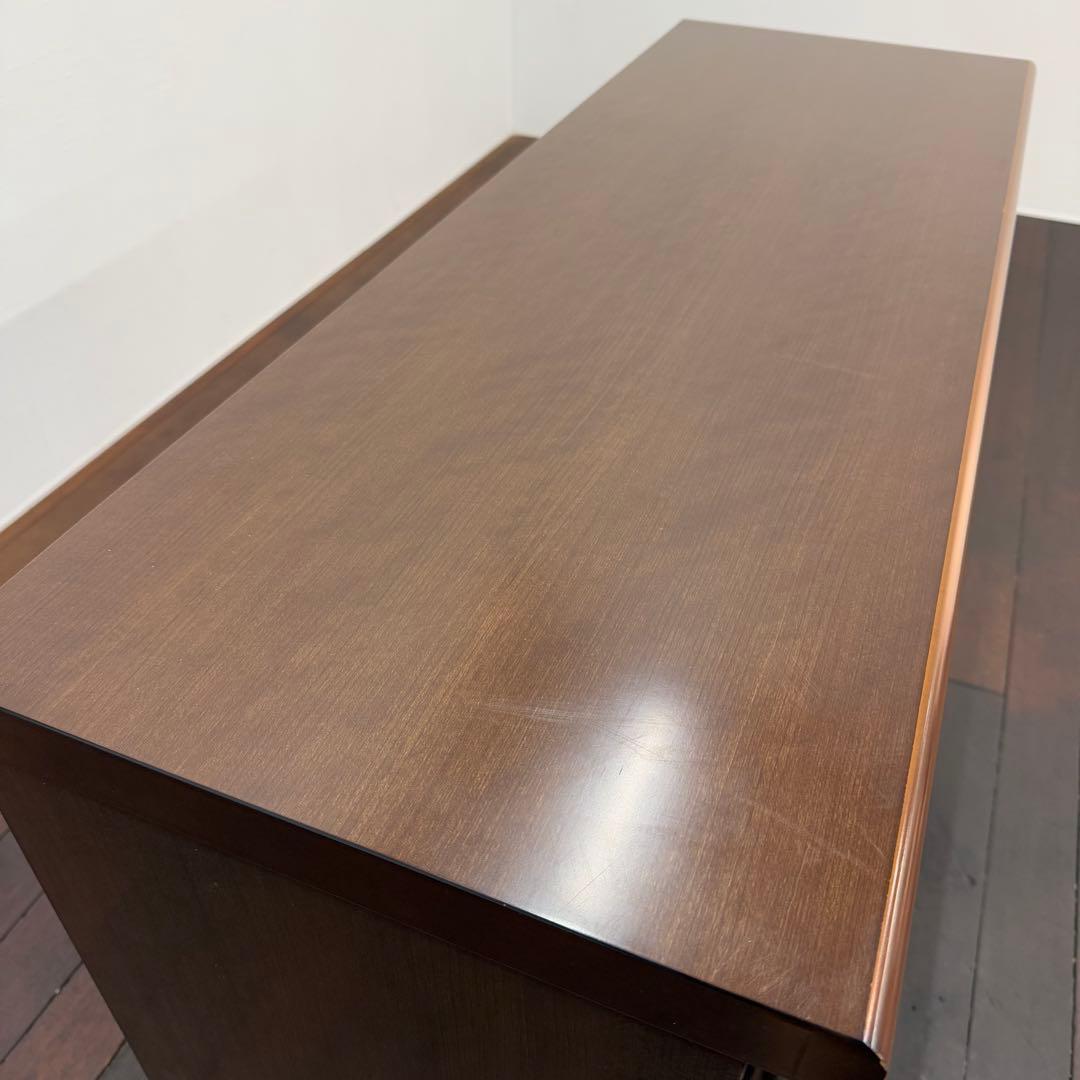 H21K34 武富家具 TAKEDOMI アンティーク調 キャビネット