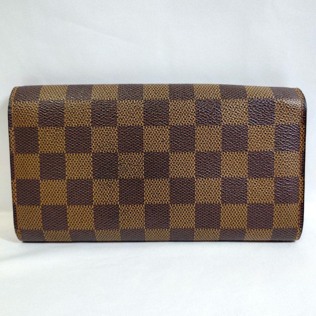 良品 ルイヴィトン ダミエ ポルトフォイユサラ　 型番N61726/CA1025