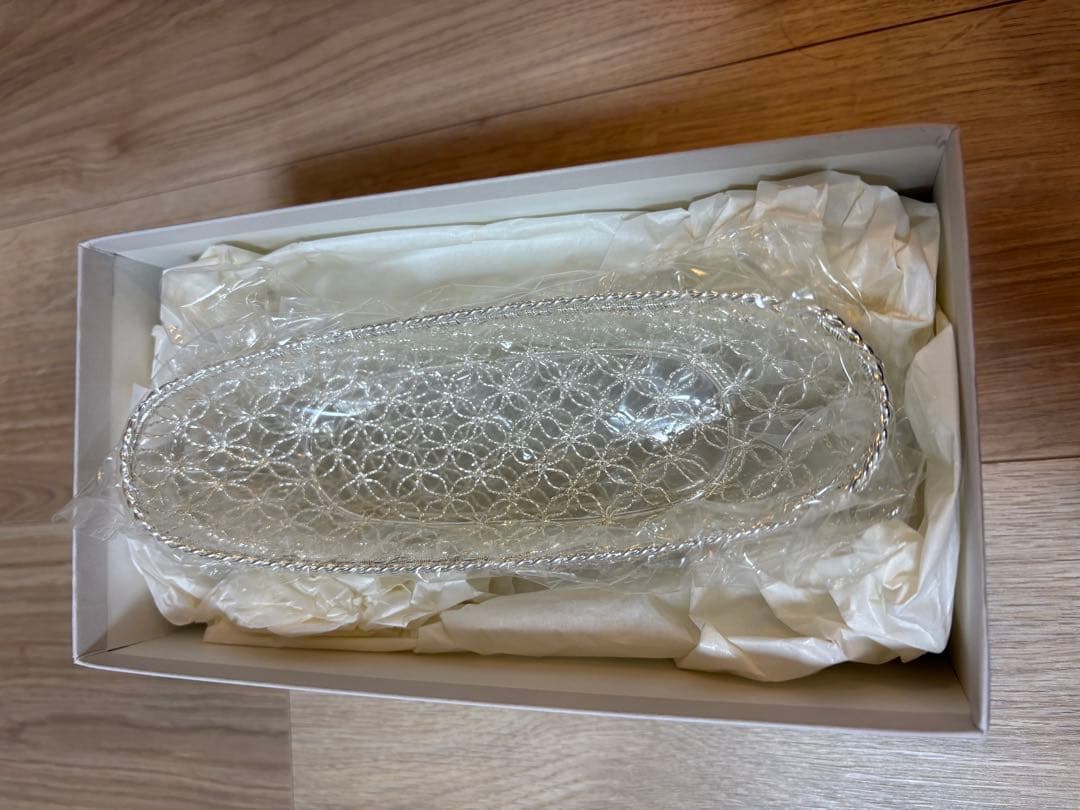 【新品未開封】希少✨銀座和光　おしぼりトレイ