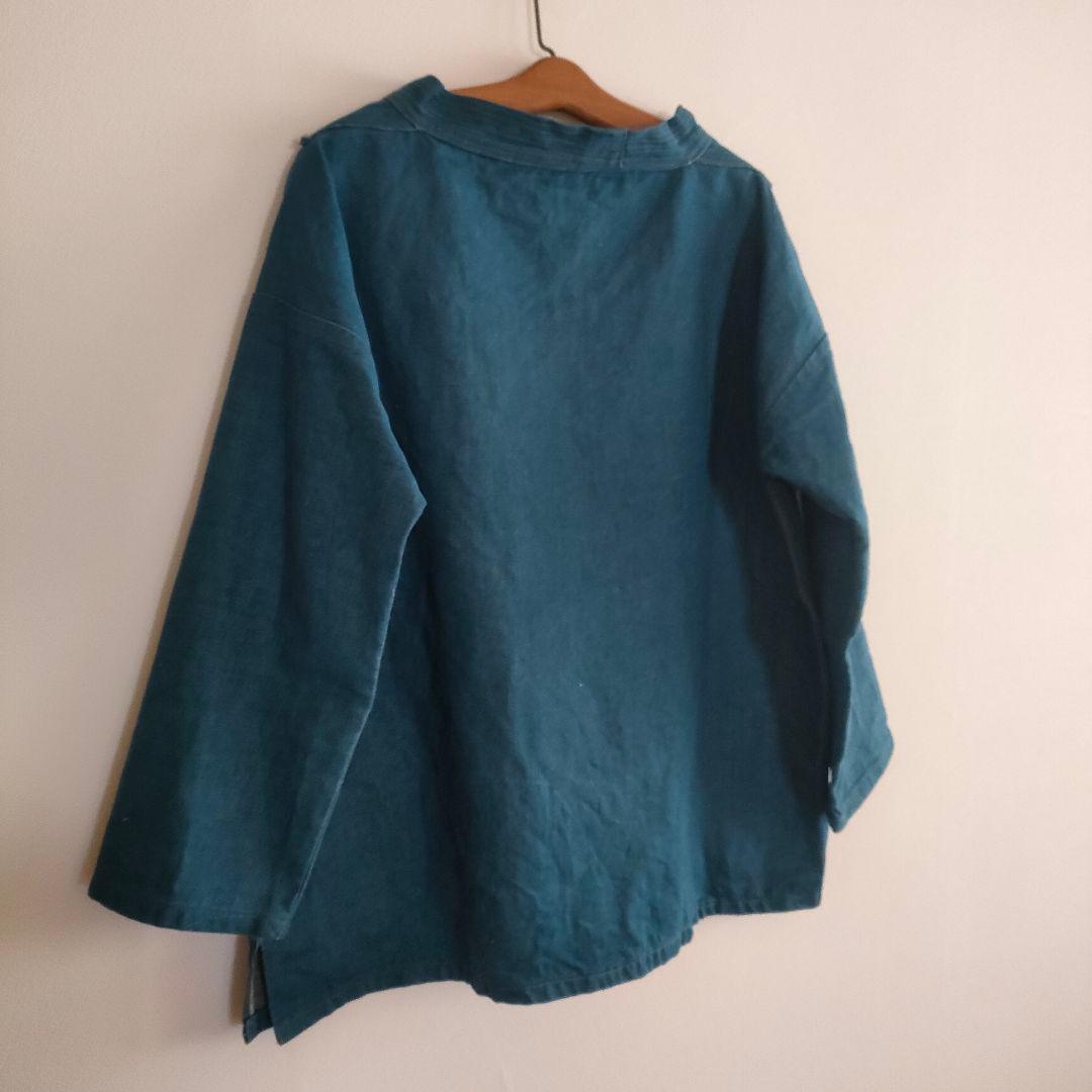 ジャケット・アウター BROWN TABBY WORKS denim fisherman smock