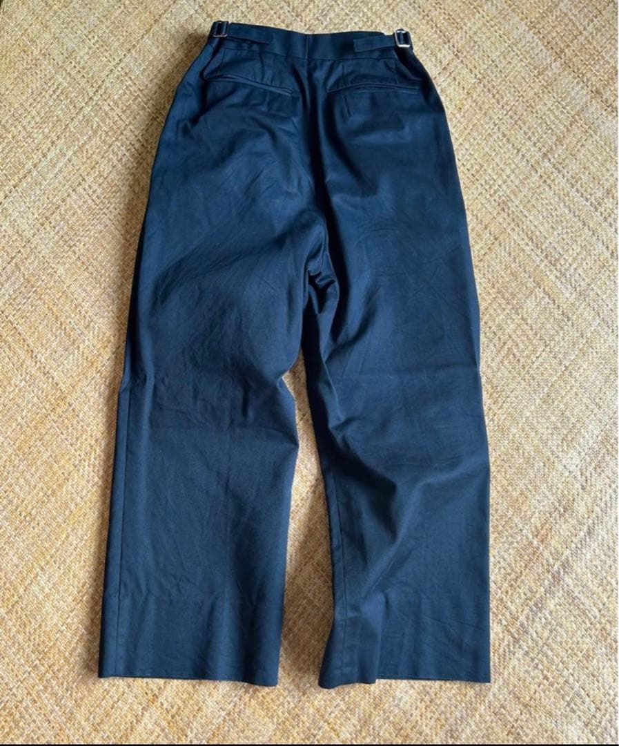 パンツ NEAT 16S COMA CHINO CLOTH WIDE TYPE2