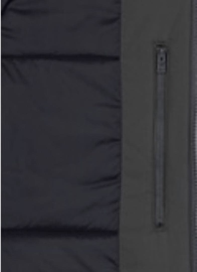 グ*チ様 ENNOYスタイリスト私物 PADDED NYLON HOODIEグレ