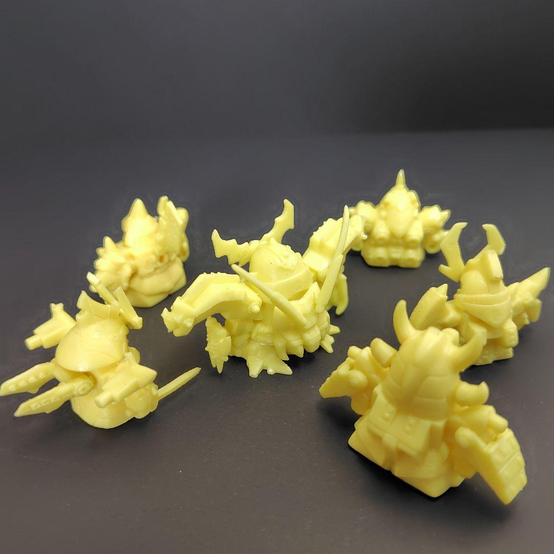 ガン消し　☆短期値下げ中☆復活闇将軍　6体セット色揃い