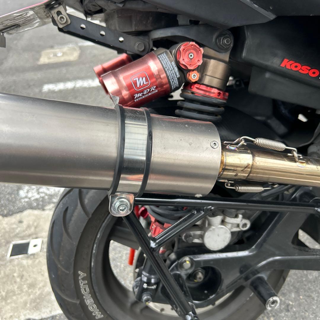 2月いっぱいまで　Mデザイン　シグナス4型、5型用リアサス