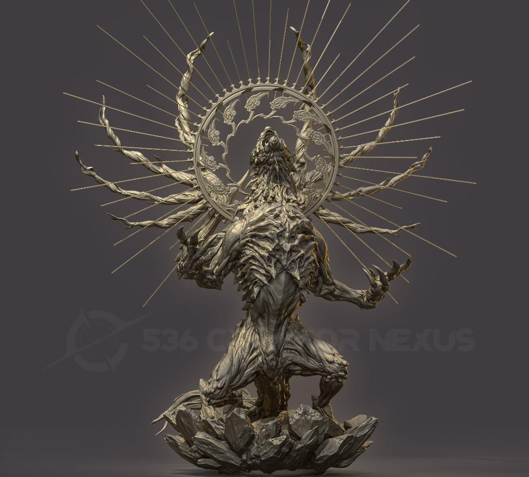 地啼龍アンイシュワルダ　ガレージキット