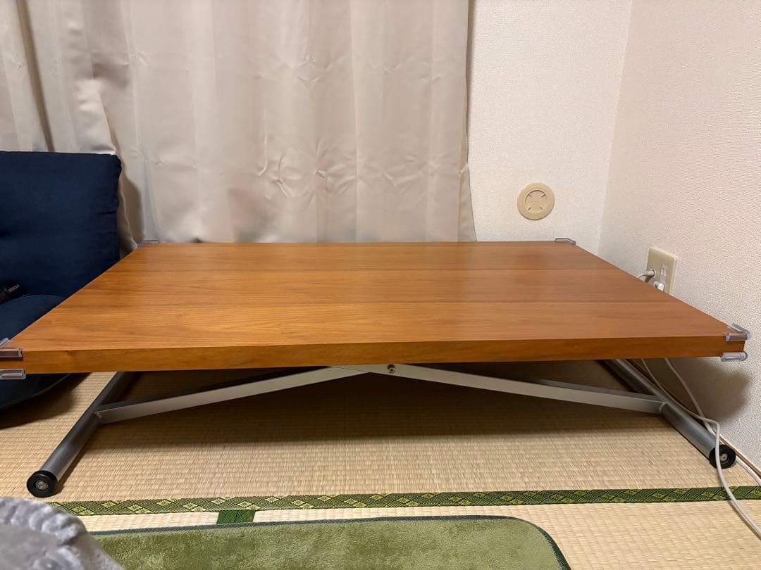 【2/14まで】ニトリ 昇降テーブル ACTIVE 120cm ウォルナット