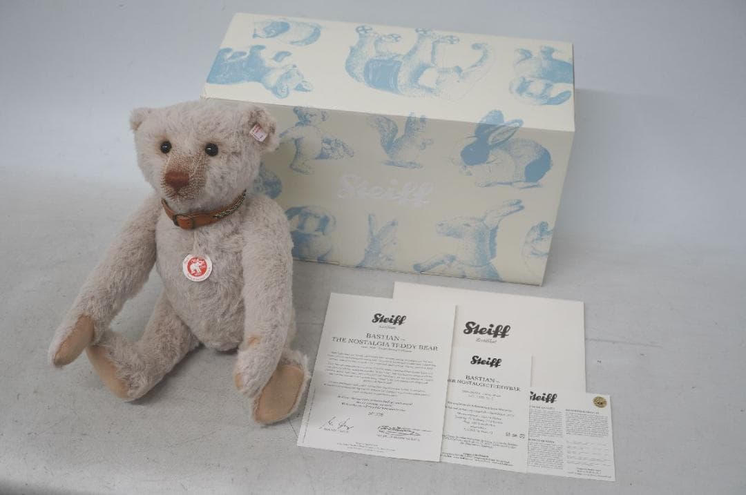 【M02-07】 Steiff シュタイフ バスチアン ノスタルジー テディベア