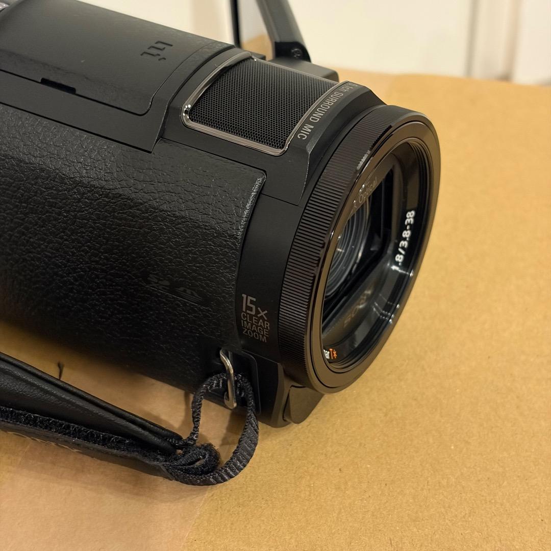 【超美品】SONY FDR-AX30 4K ビデオカメラ 予備バッテリー・SD付