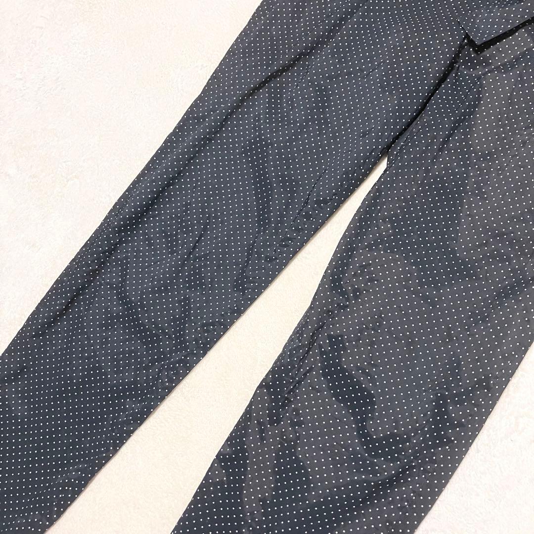 希少✨セリーヌ CELINE フィービー期 ベルト付き ドット パンツ ブラック