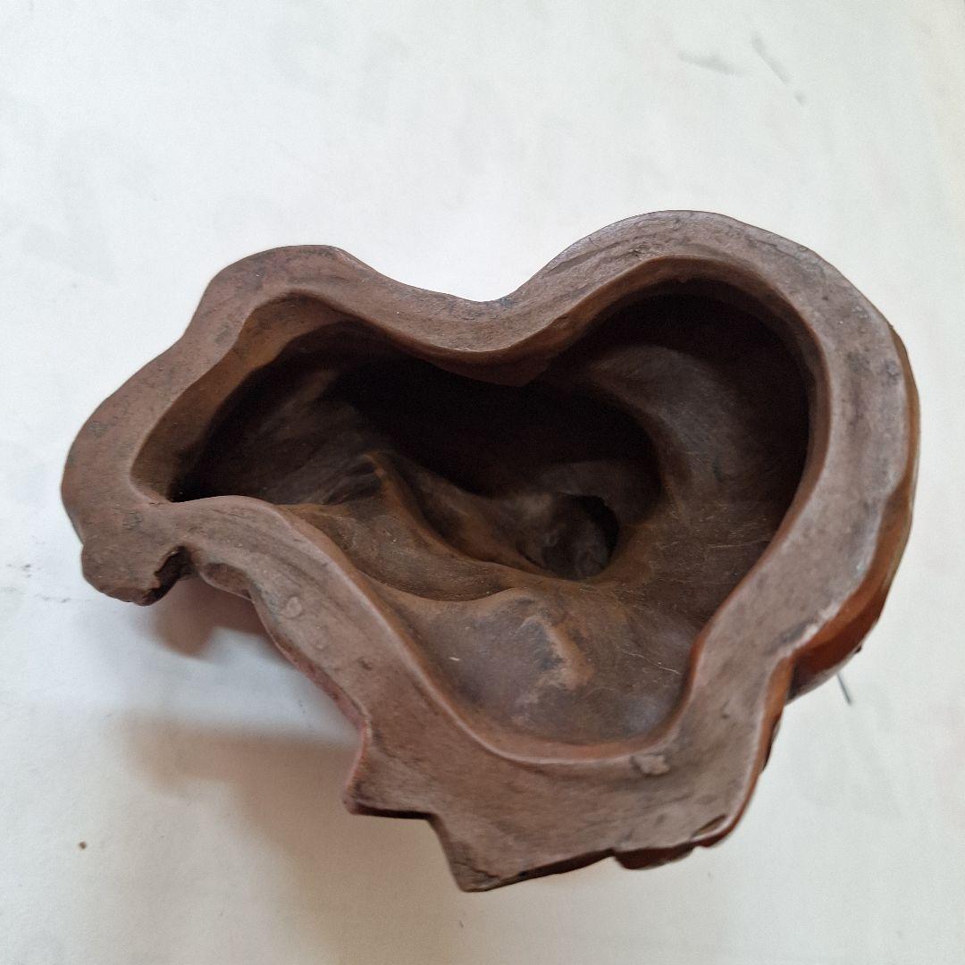 布袋様　陶器製　香炉