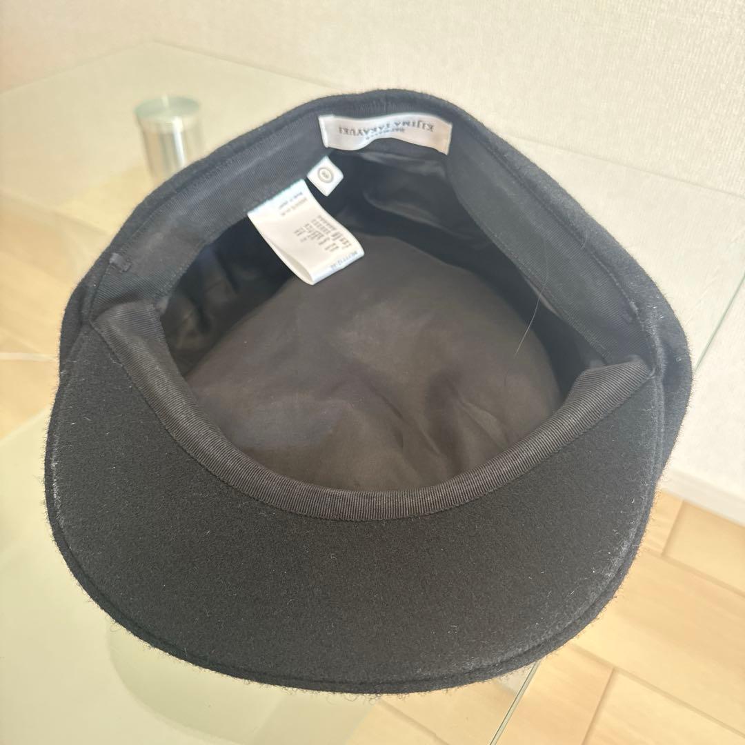 KIJIMA TAKAYUKI キジマタカユキ　メルトンキャスケット　日本製