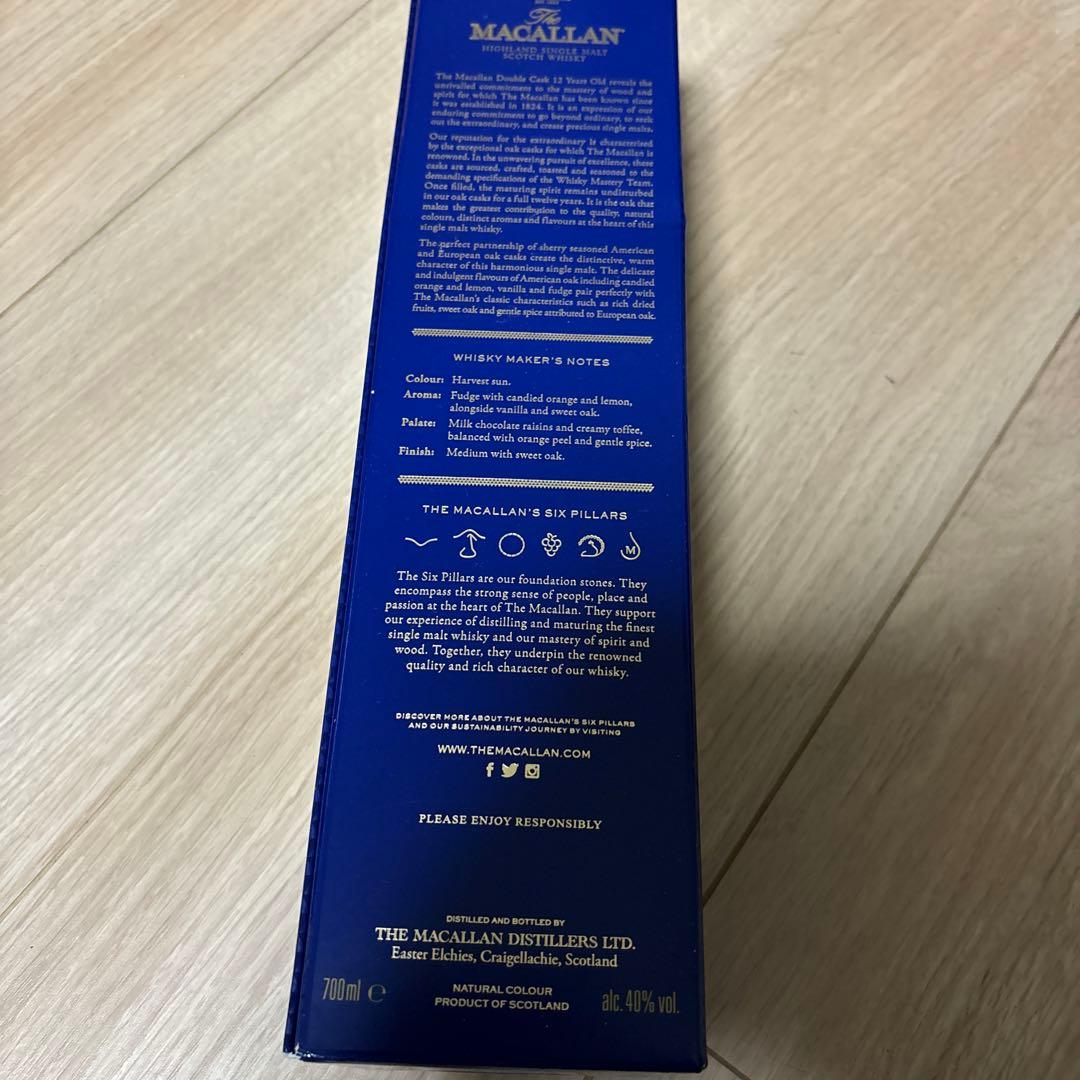 Macallan 12 Year Oldマッカラン12年ダブルカスク