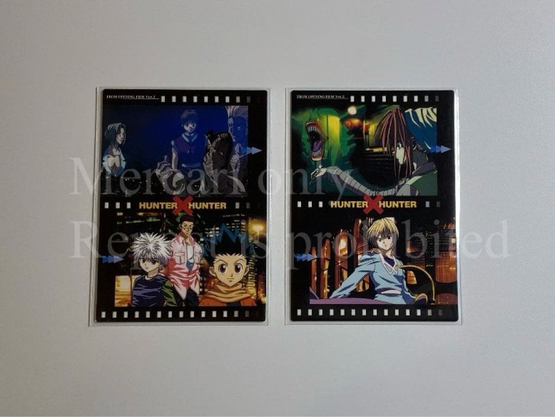 No.3／No.5 クラピカ カードダスマスターズ 2点セット OP・ED