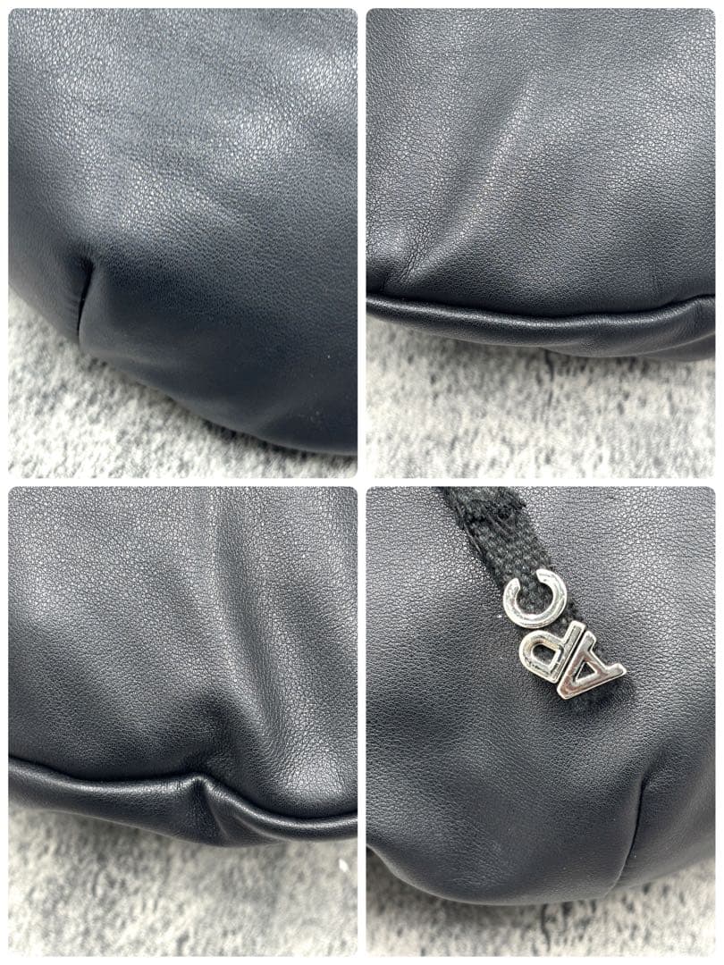 ✨️未使用級✨A.P.C. アーペーセー ボディバッグ ウエストバッグ レザー