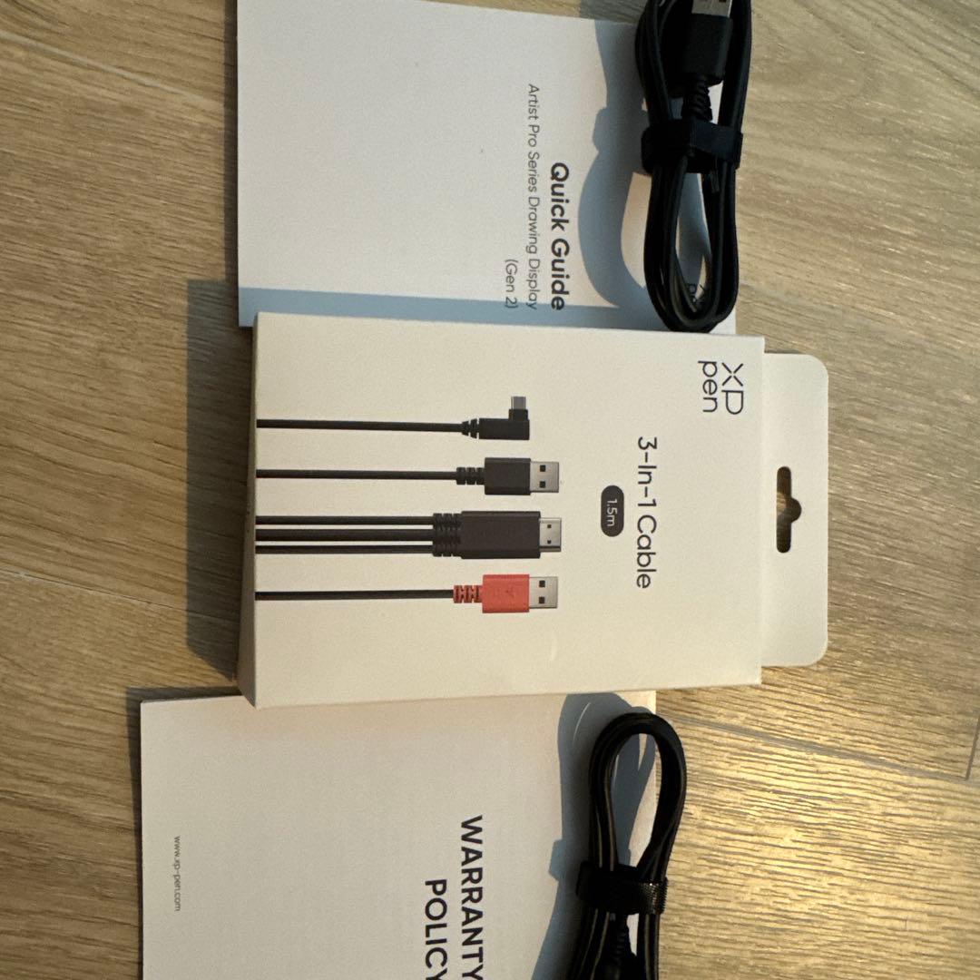 XP Pen Artist Pro 16 (Gen 2) 付属品あり