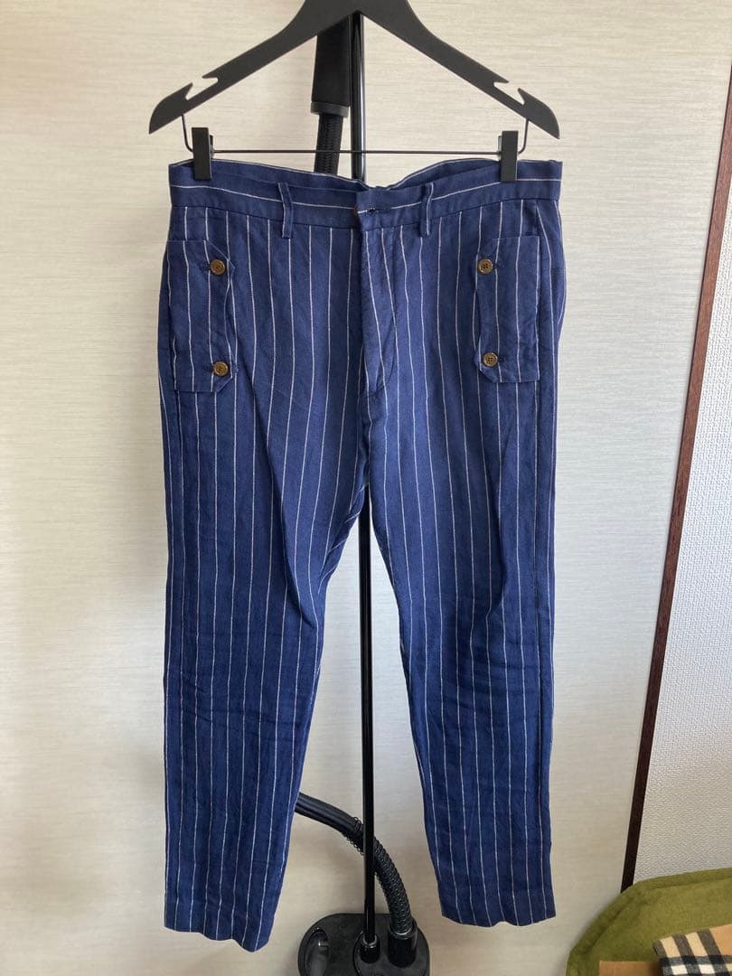 【VivienneWestwood MAN】ストライプ3ピース　セットアップ