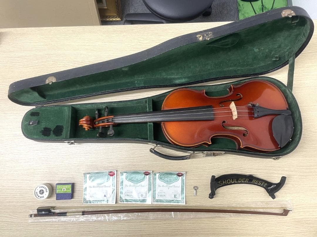 【ビンテージ】スズキ ヴァイオリン No.102 4/4 1968年製 付属品有