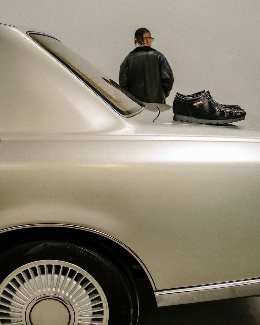 BlackEyePatch ×CLARKS×ATMOS コラボ ワラビー26.5