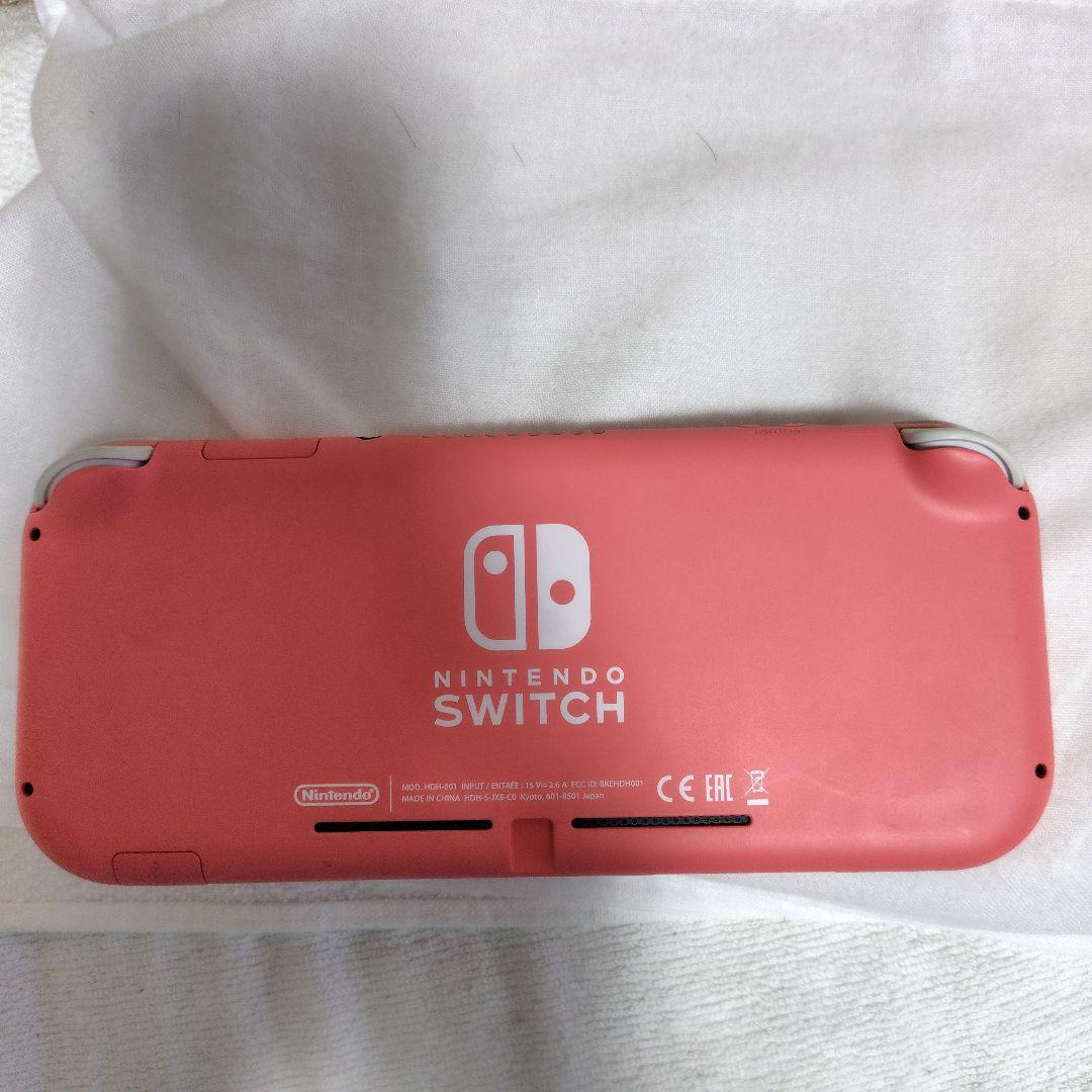 美品 Nintendo Switch Lite コーラル（ピンク） 動作確認済