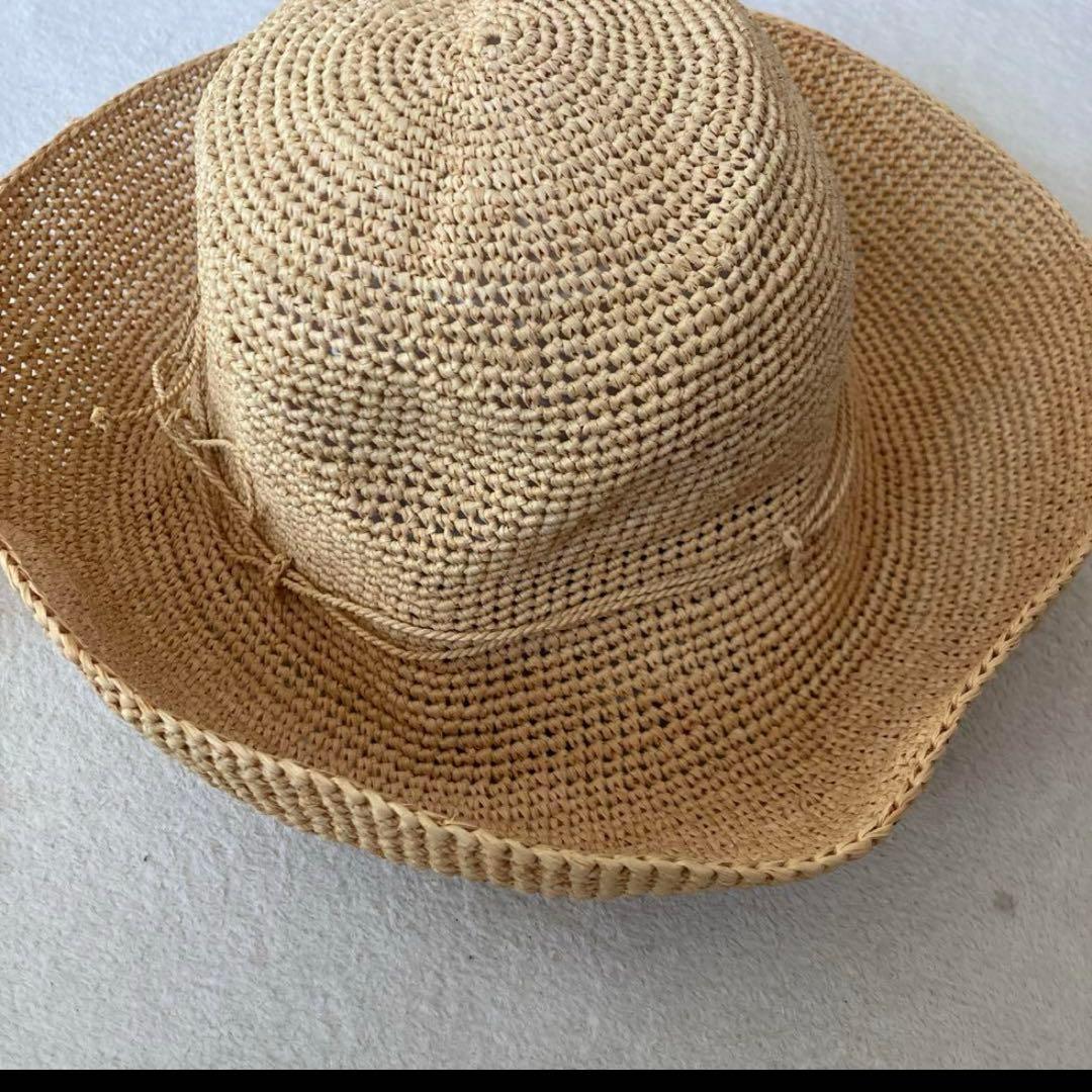 pucci 様HELEN KAMINSKI ストローハット 麦わら帽子 つば広め