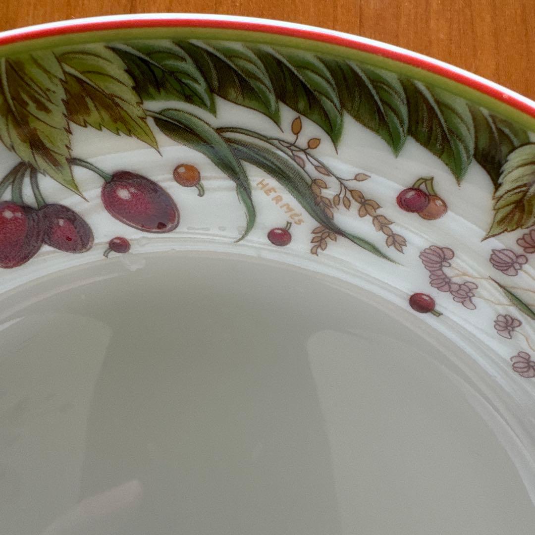 美品/ エルメス　ピタゴラスの庭　プレート　２枚セット