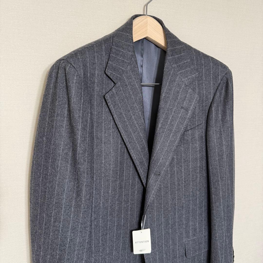 [新品] BEAMS F HANDMADE RING JACKET ストライプ