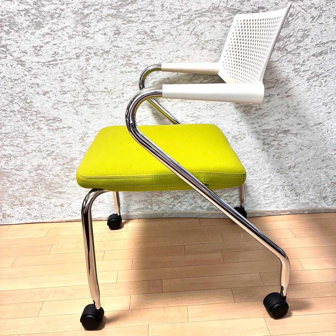 vitra ヴィトラ ビザロール2 visaroll 2 タイヤ付チェア 2脚②