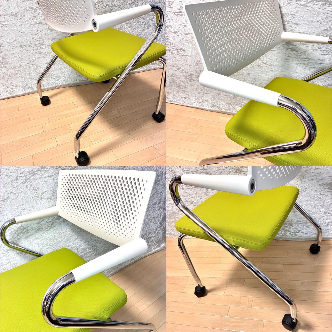 vitra ヴィトラ ビザロール2 visaroll 2 タイヤ付チェア 2脚②