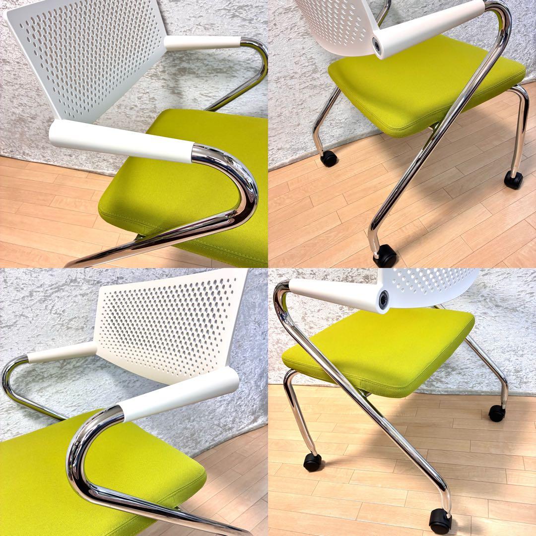 vitra ヴィトラ ビザロール2 visaroll 2 タイヤ付チェア 2脚②