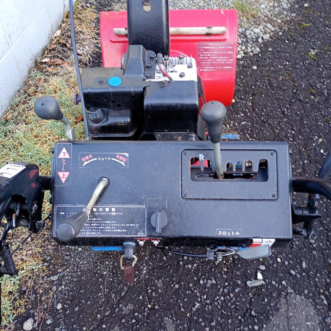 北海道除雪機ヤナセ５５５スノースアロー５馬力