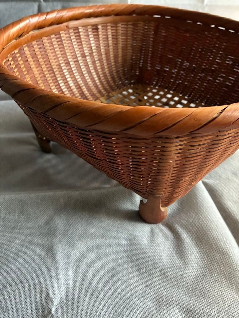 伍竹庵　茶碗かご