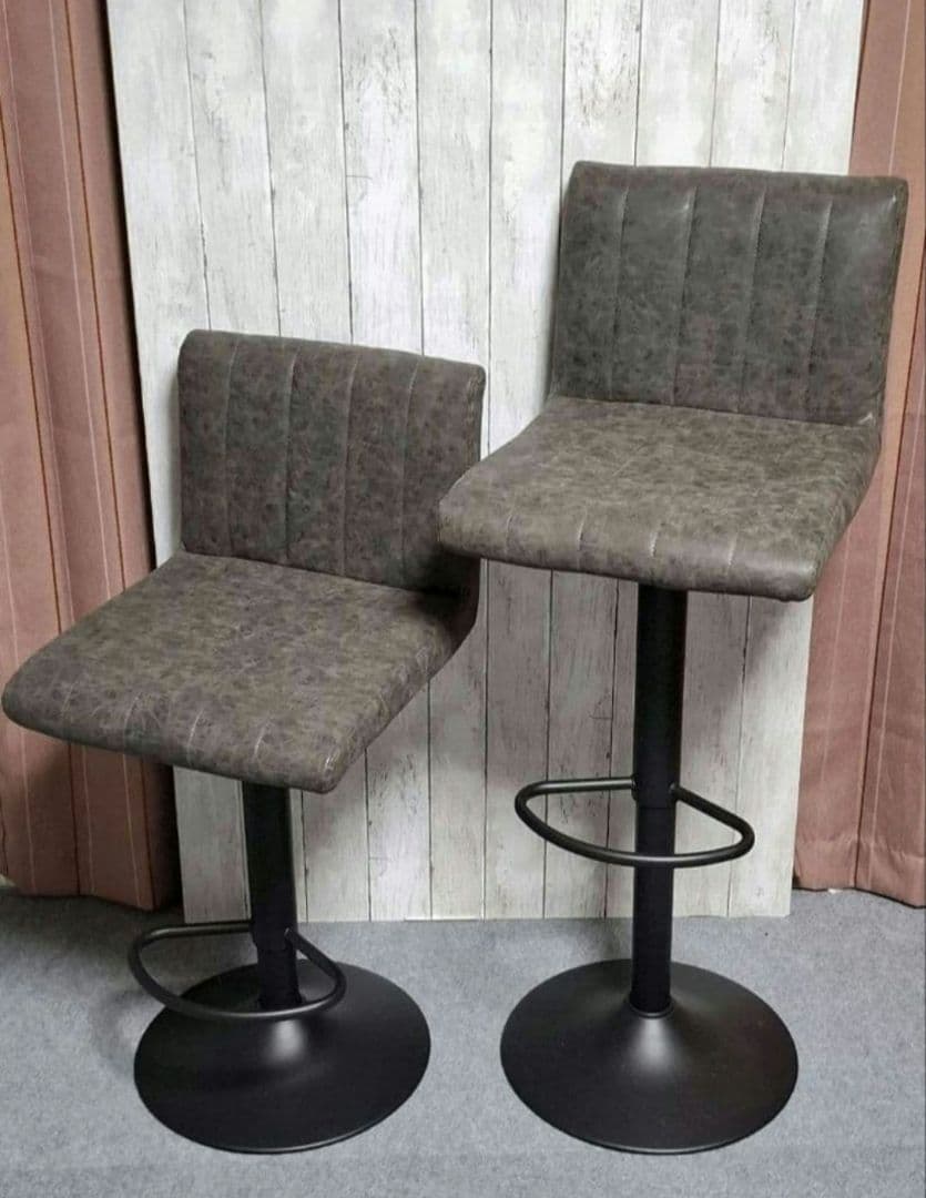 ☆背もたれ付きハイスツ－ル　カウンターチェア☆