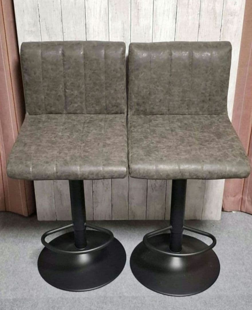 ☆背もたれ付きハイスツ－ル　カウンターチェア☆